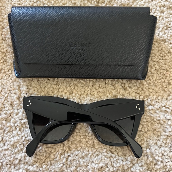 Celine Oversized Cat eye sunglasses - Picture 3 of 5